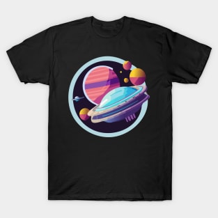 retro futuristic T-Shirt